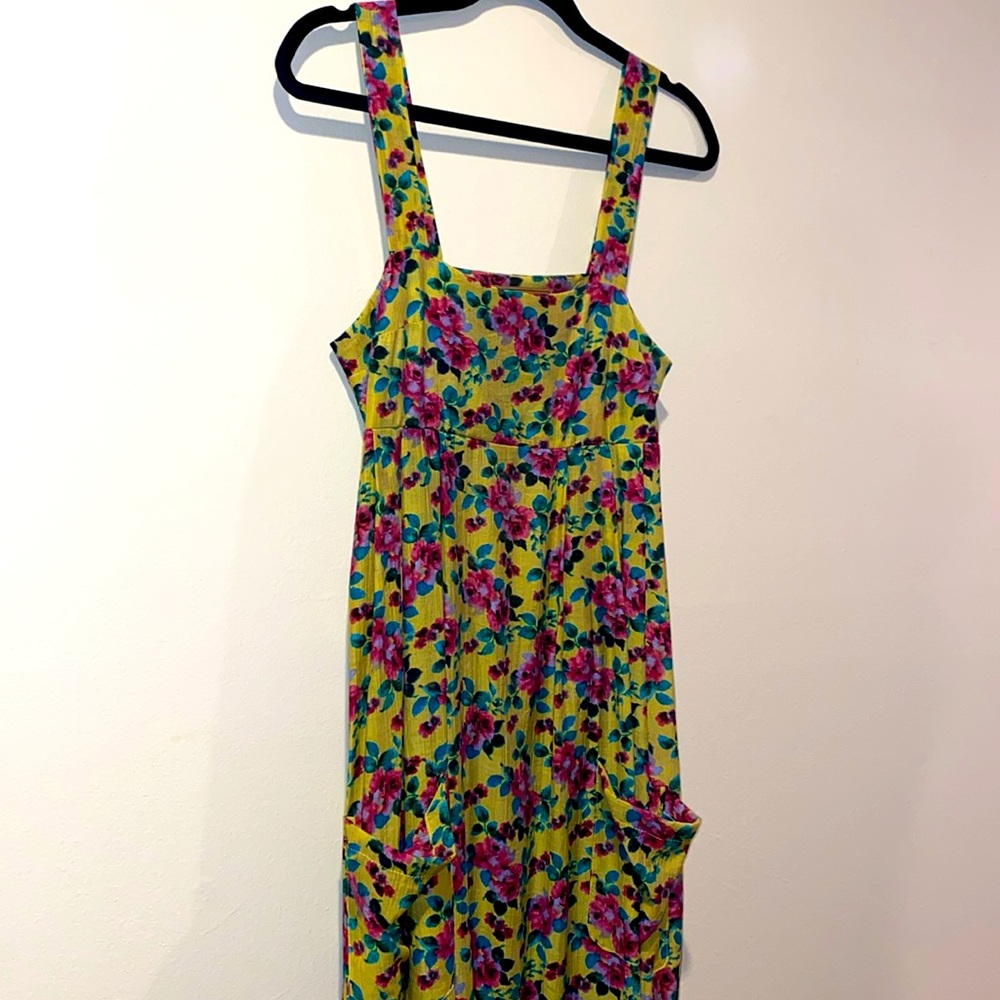 Karen Zambos Floral Maxi Dress